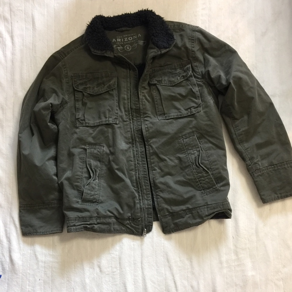 Nice Warm Arizona Men S Jacket army green